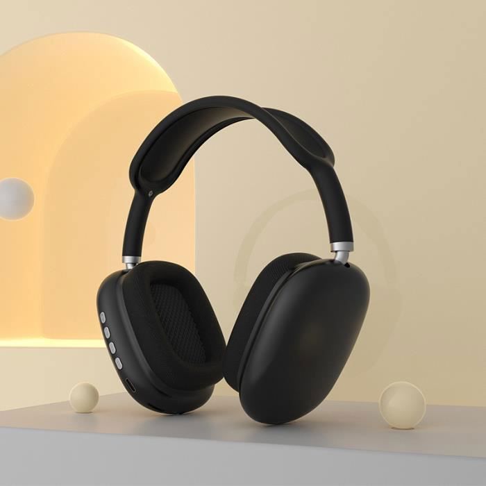 Écouteur Sans Fil Bluetooth P9 Max Bluetooth Headphone Sans Fil Étanche Stéréo Headset De Jeu Casque de Jeu de Musique Casque Bleu