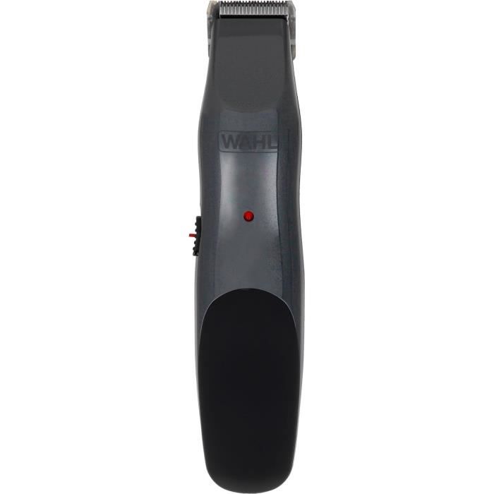Tondeuse à barbe - WAHL - GROOMSMAN - 3,5 V - 6 sabots - Autonomie : 60 min - Gris