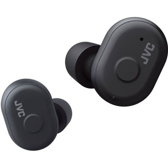 JVC A10T - intra-auriculaire sans fil avec micro - Noir/Noir