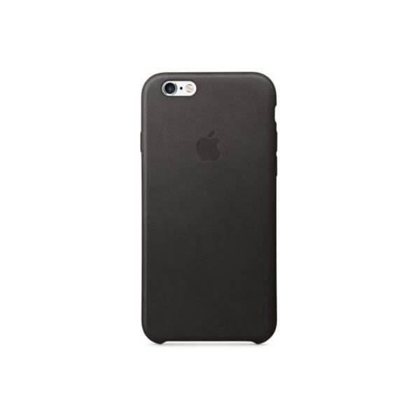 Coque en cuir pour iPhone 6s - Noir