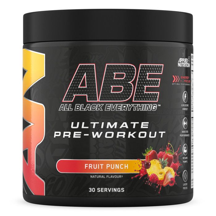 Booster Applied Nutrition - ABE Pre-Workout - Fruit Punch 375g