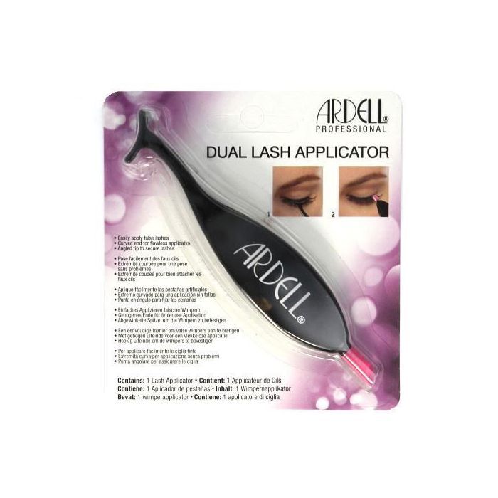 Applicateur double Lash - Ardell - Noir - Facile à utiliser - Courbé - Embout caoutchouc