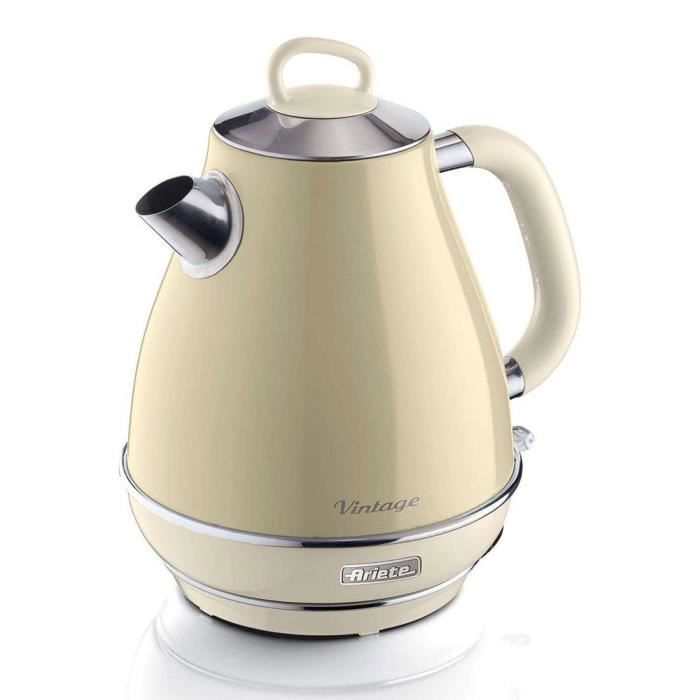 BOUILLOIRE VINTAGE 1,7 LT. 2869 BEIGE ARIETE