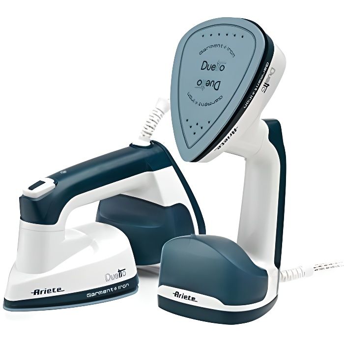 Ariete Fer à repasser à sous-vêtements Duetto 1000 W Blanc et bleu