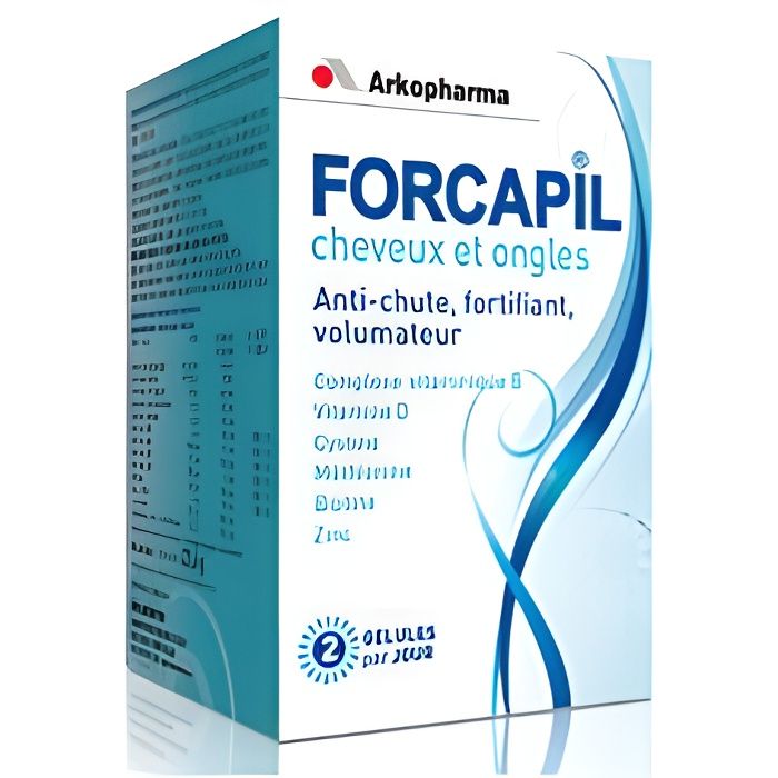 Arkopharma Forcapil Cheveux et Ongles 180 gélules