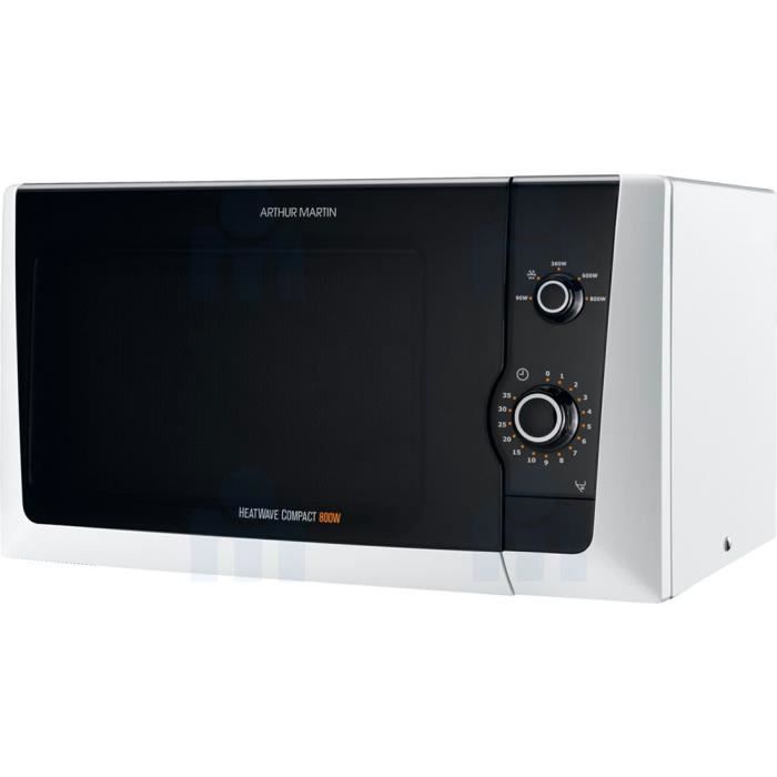 Micro ondes   SOLO 20L 800W   BLANC  ARTHUR MARTIN
