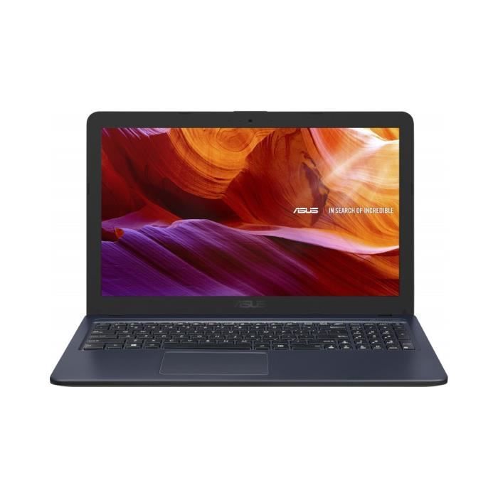 PC Portable ASUS  VIVOBOOK X543MA-GQAR21 CELERON N4020  4GB 1TO  15.6"   WINDOWS 10 HOME SLATE GREY