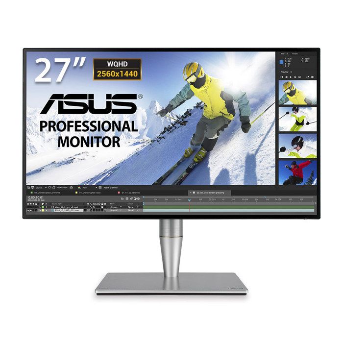 ASUS Ecran ProArt PA27AC - 27" - LED - 2560 x 1440 - WQHD - IPS - 5 ms - 60 Hz - HDMI/DisplayPort/USB-C