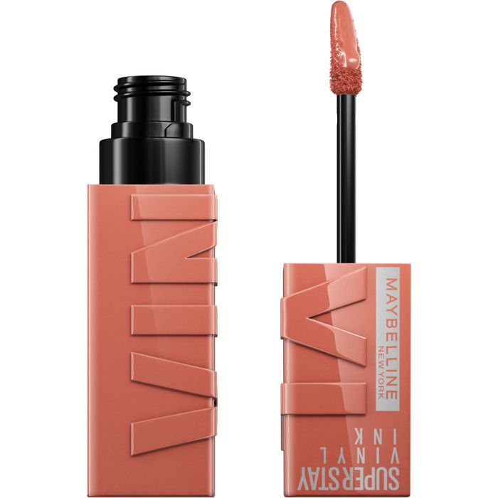 Maybelline New York Superstay Vinyl Ink Encre à Lèvres Nude Shock N°110 Awestruck 4,2ml