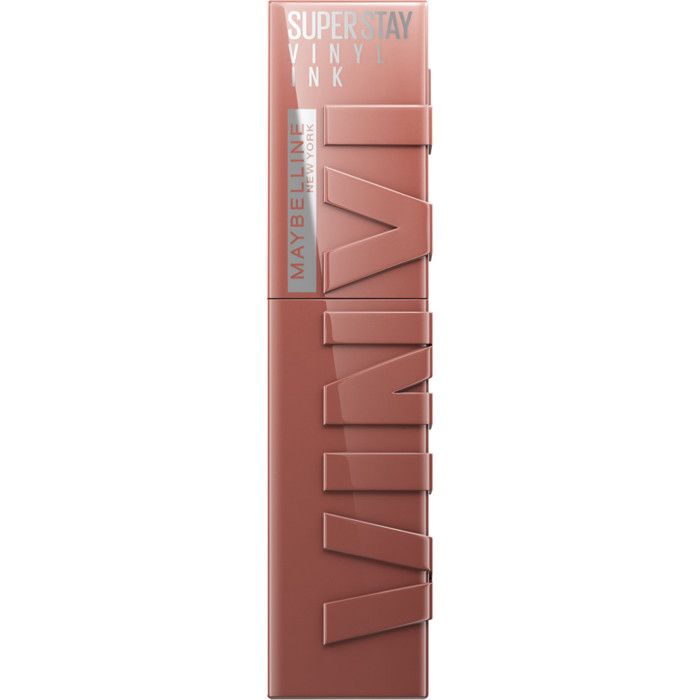 Maybelline New York Superstay Vinyl Ink Encre à Lèvres Nude Shock N°120 Punchy 4,2ml