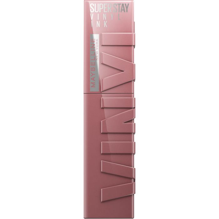 Maybelline New York Superstay Vinyl Ink Encre à Lèvres Nude Shock N°105 Golden 4,2ml