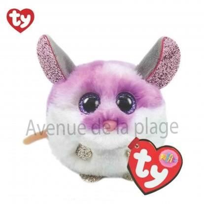 Peluche - Ty - Puffies Colby la souris - Multicolore - Ultra douce
