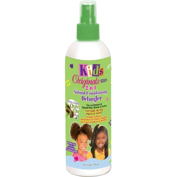 Africa's Best Kid's Organics 2-n-1 Démêlant Revitalisant Naturel 355ml