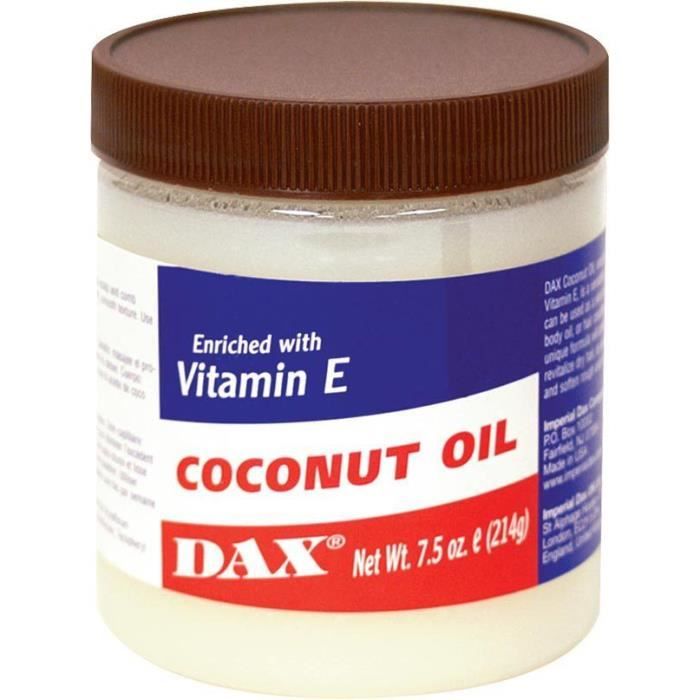 Dax Huile de Noix de Coco avec Vitamine E 214g