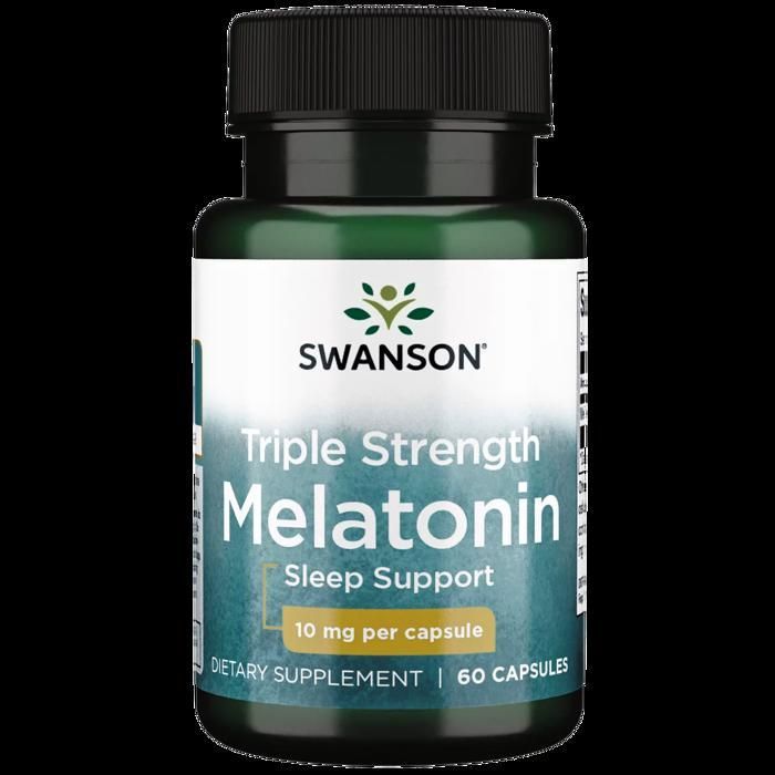 Swanson Melatonin 10 mg 3 x 60 capsules