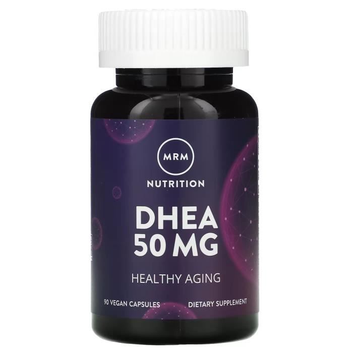 MRM Nutrition DHEA 50 mg - 90 Vegan Capsules Complément alimentaire HEALTHY AGING