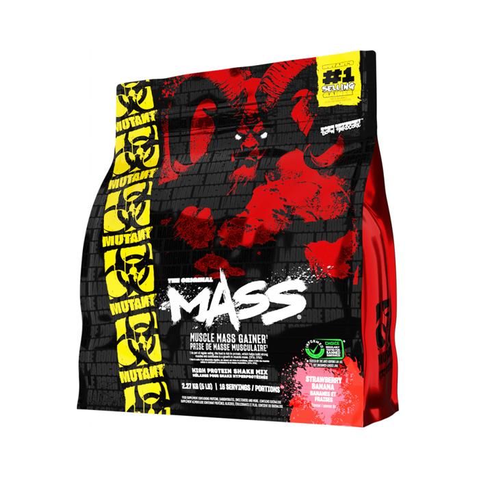 MUTANT MASS 2.27 KG - BANANE ET FRAISE