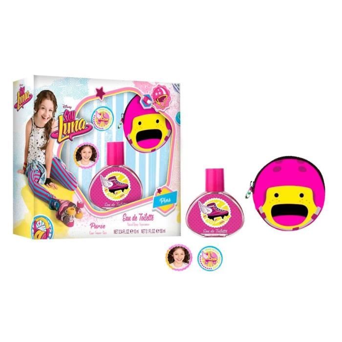 Soy Luna Coffret cadeau enfant avec eau de toilette 30ml et accessoires - 4pcs