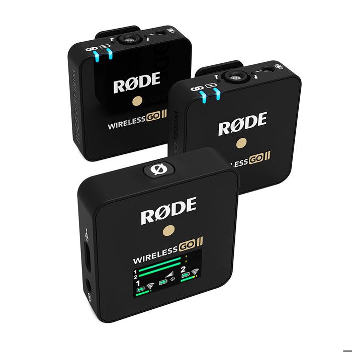 Microphone Rode Kit double emetteurs + recepteur Version noir