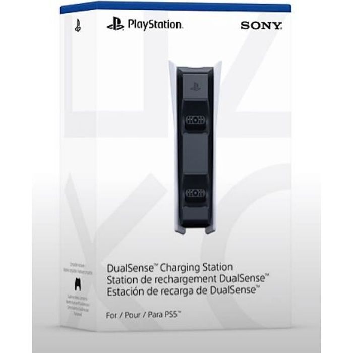 Station de chargement Sony DualSense PS5, Chargeur de Manette PlayStation 5 Officielle