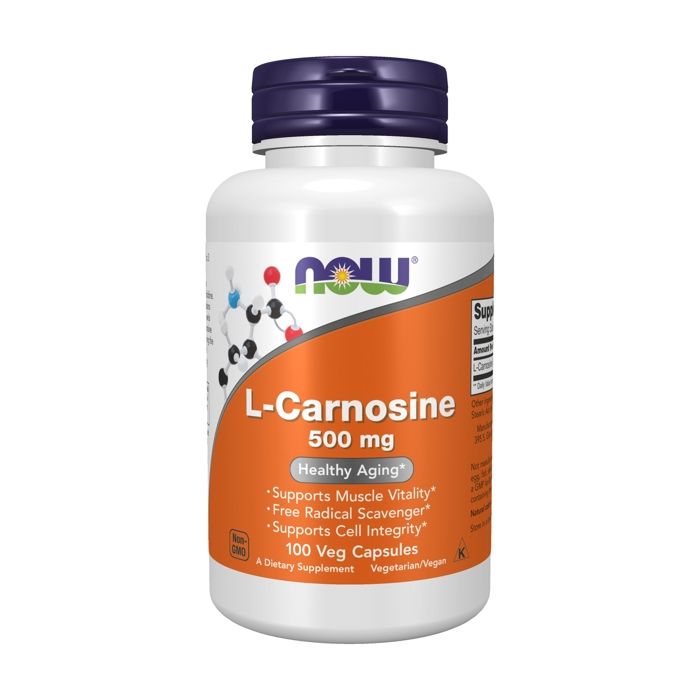 Now Foods, L-Carnosine,500 mg,100 Vcaps.