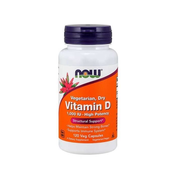 Compléments alimentaires D 1000 IU BI4167 , NOW Foods,