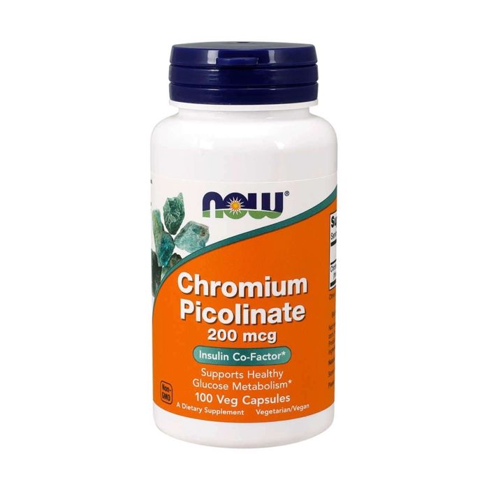 Chromium Picolinat 250 cap Standard Now Foods Pack Nutrition Sportive