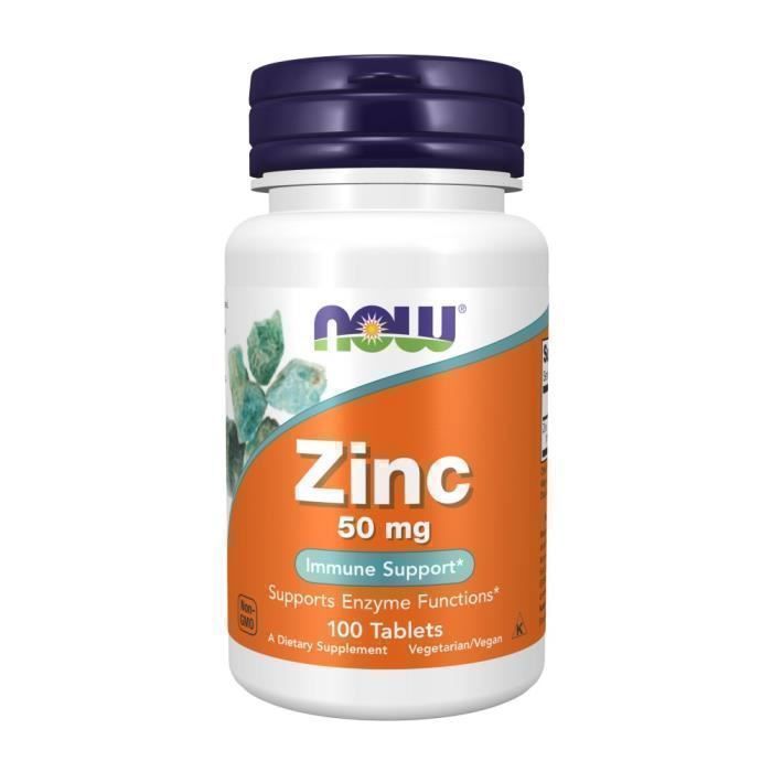 Compléments alimentaires Zinc BI4150 , NOW Foods,
