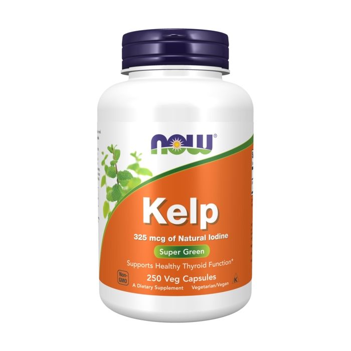 NOW FOODS Kelp 325mcg 250 gélules végétariennes