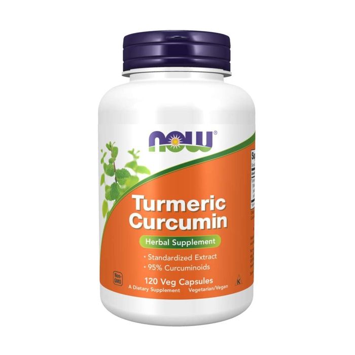 Now Foods, Turmeric Curcumin, 120 Veg Capsules