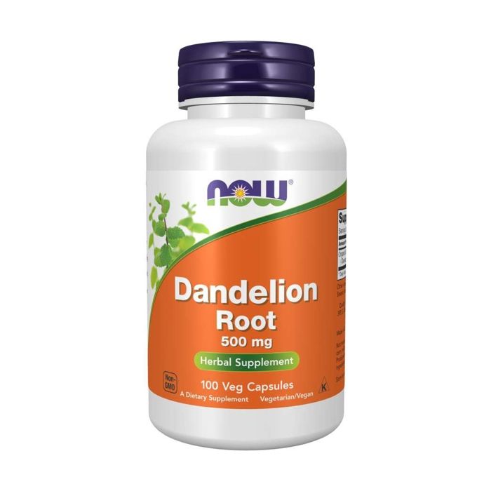 NOW - Racine de pissenlit 500 mg 100 capsules végétales
