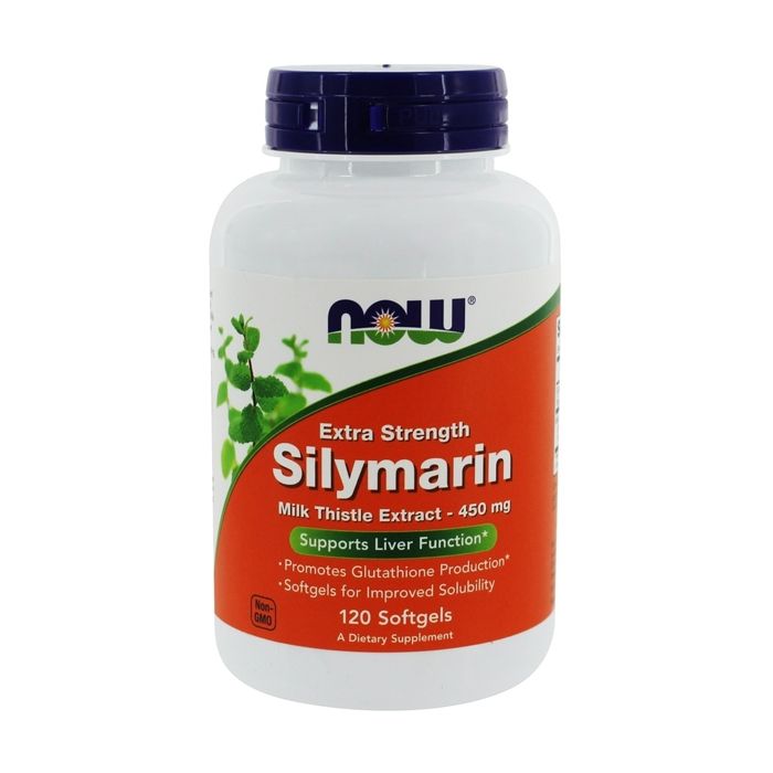 NOW FOODS Silymarin Milk Thistle Extract Extra Strength (Extrait de chardon-marie) 120 Softgels