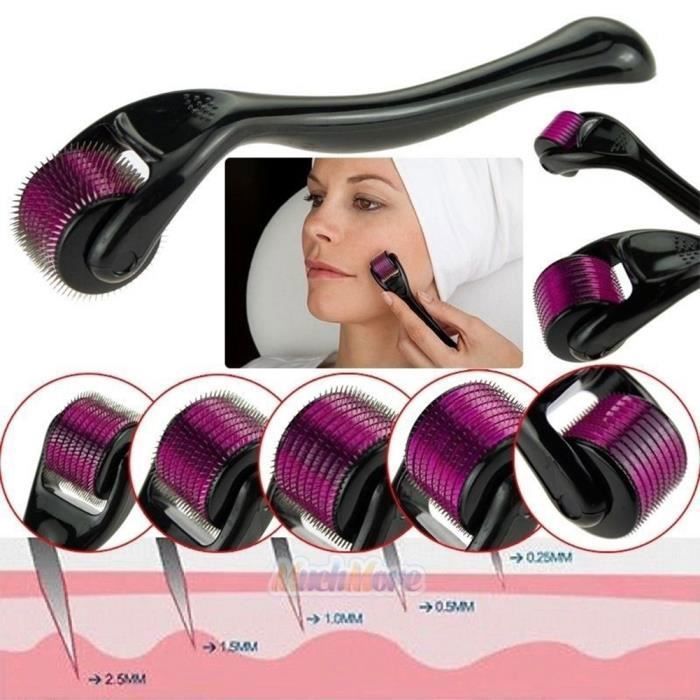 540 micro-aiguille à rouleaux dermaroller microneedle derma roller thérapie soins de la peau outil cosmétique anti vieillissement