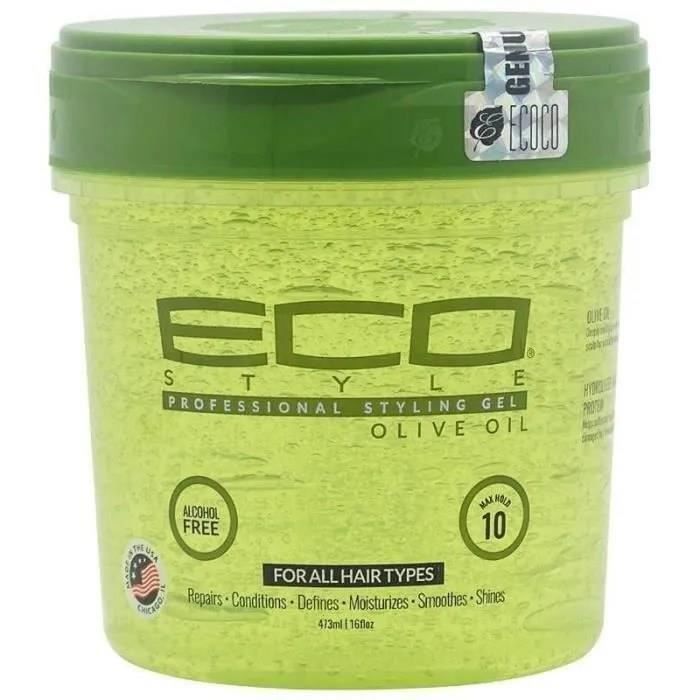 Eco Styler Gel Coiffant à l’Huile d’Olive 473 ml Hydratation et Tenue Longue Durée