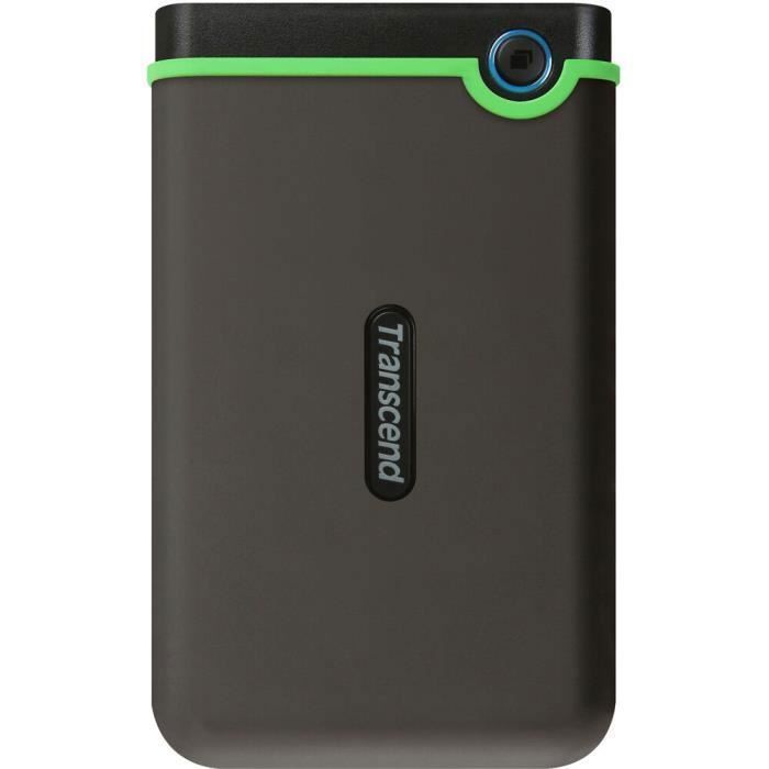 Disque dur externe TRANSCEND StoreJet 25M3 - 4 To - USB 3.1 Gen 1 - Gris de fer