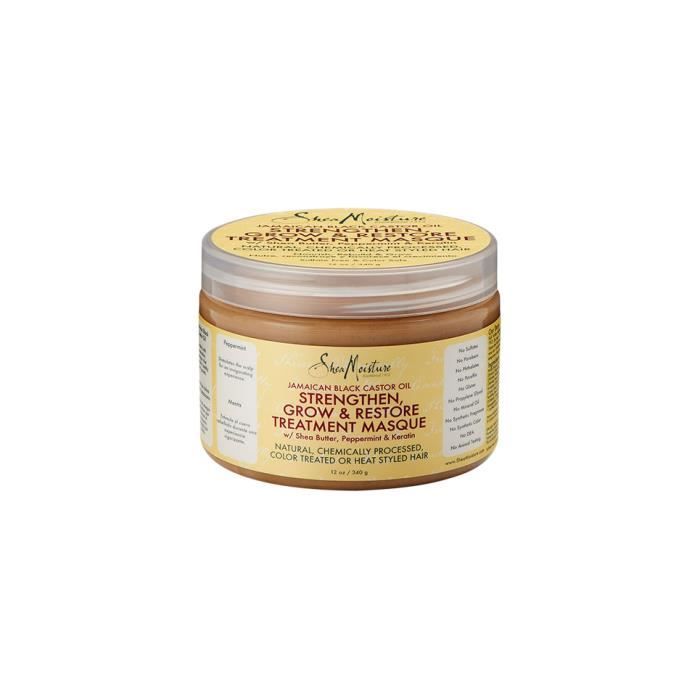 Jamaican Black Castor Oil Strenghten, Grow and Restore Treatment - Masque Fortifiant à l'huile de Ricin