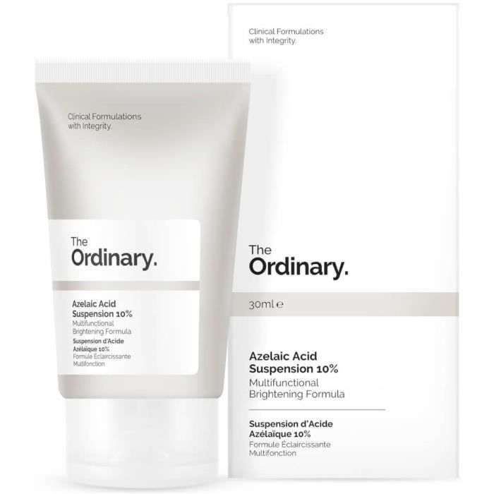 THE ORDINARY Azelaic Acid Suspension 10%  Crème éclaircissante pour la peau 30 ml