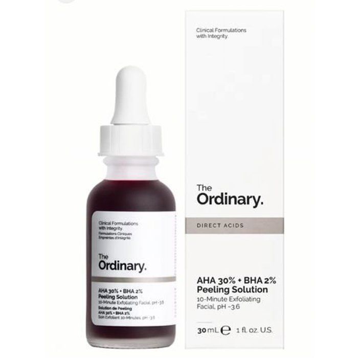 THE ORDINARY Solution de Peeling AHA 30% + BHA 2% 30 ml
