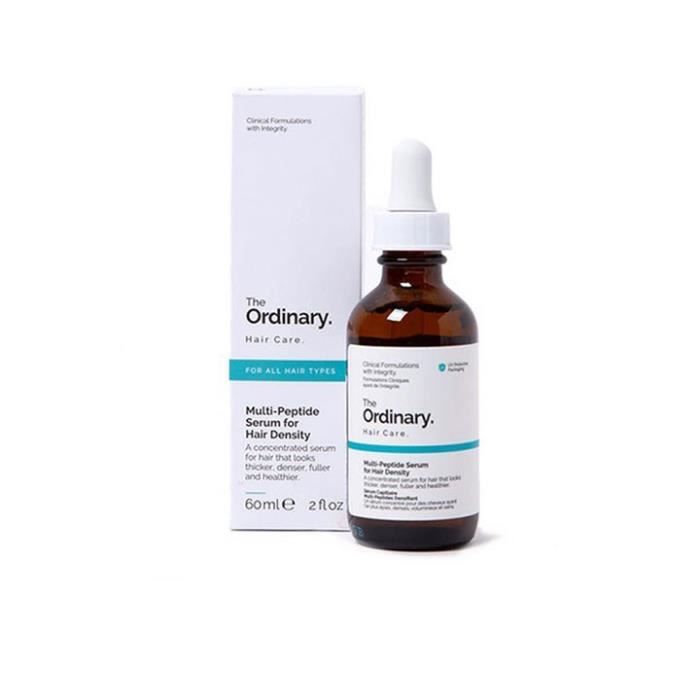 THE ORDINARY Sérum capillaire multi peptides densifiant 60 ml sérum concentré capillaire cheveux