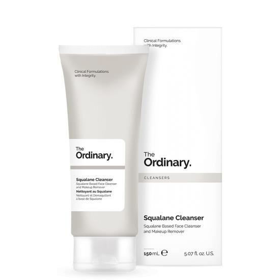 THE ORDINARY - Squalane Cleanser 150 ml Nettoyant et démaquillant à base de squalane