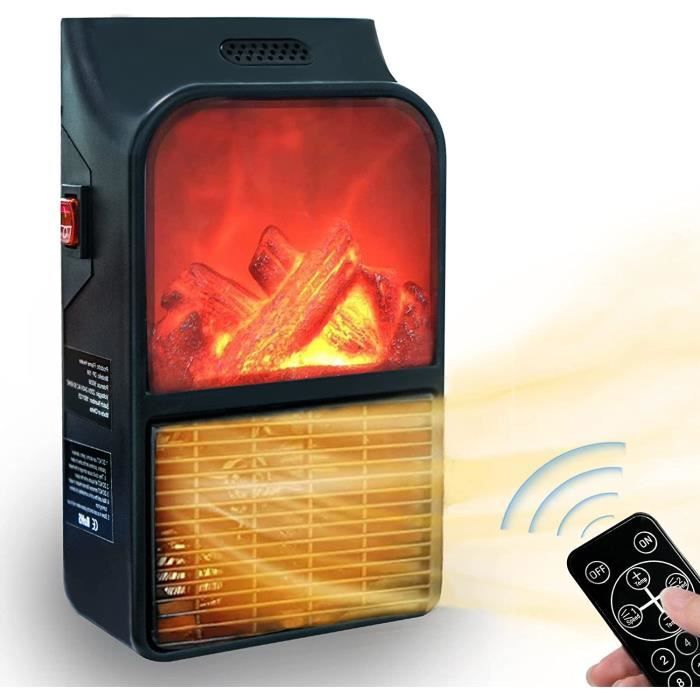 Chauffage, éConomie D'éNergie, Chauffage, TéLéCommande, Mini Radiateur éLectrique Portable, RadiothéRapie, Chauffage Rapide, C[223]