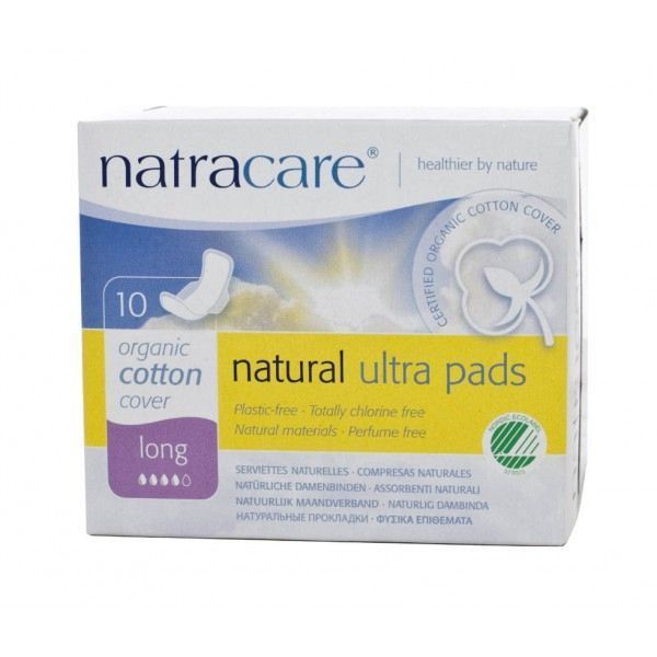 Natracare Serviette Ultra Long 10 unités