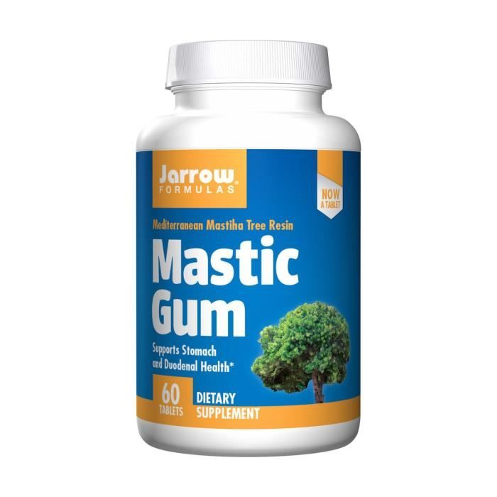 Jarrow Formulas+Mastic Gum 60 comprimés