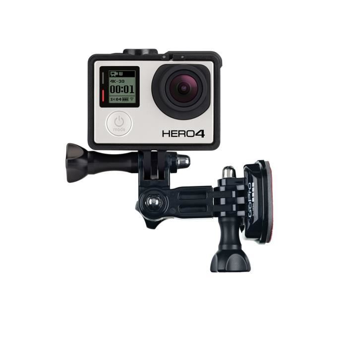 GOPRO - SIDE MOUNT - Fixation latérale avec bras articulé pour casque, voiture…pour toute caméra GoPro