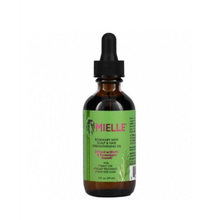 MIELLE Rosemary Mint - Huile Fortifiante Cheveux et Cuir Chevelu 59 ml