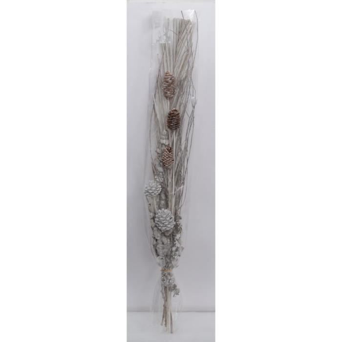 BOUQUET FLEUR SLIM 95-100 CM BLANC