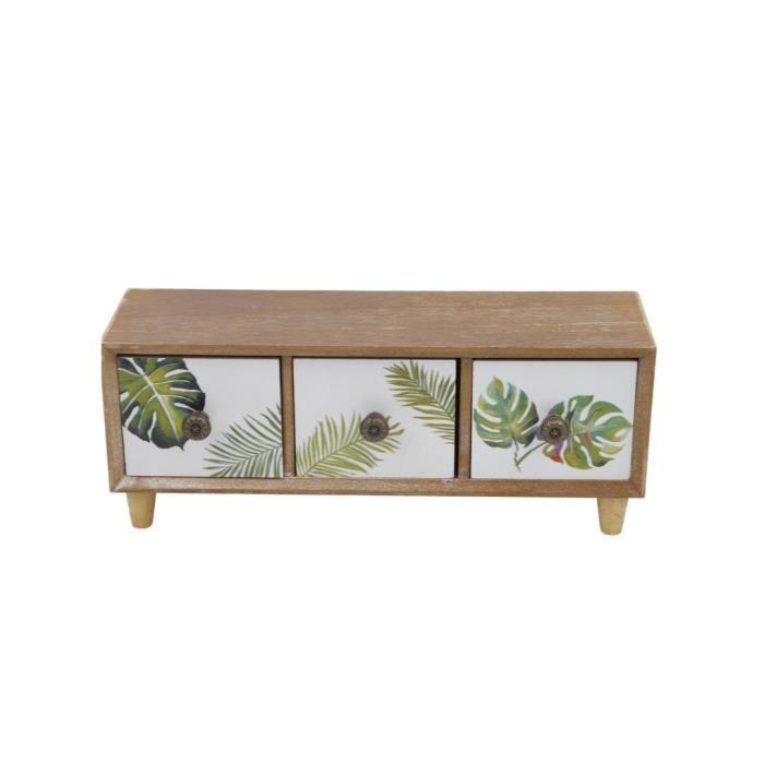 BOITE 3 TIROIRS RANGEMENTS
