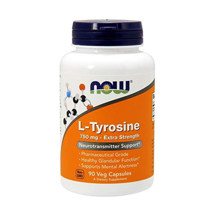 Compléments alimentaires Ltyrosine 750 MG BI8373 , NOW Foods,