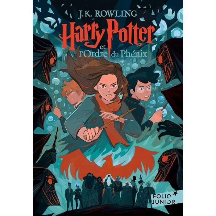 Roman - Harry Potter - Tome 5 - Harry Potter et l'Ordre du Phénix - 768 pages - 9-12 ans