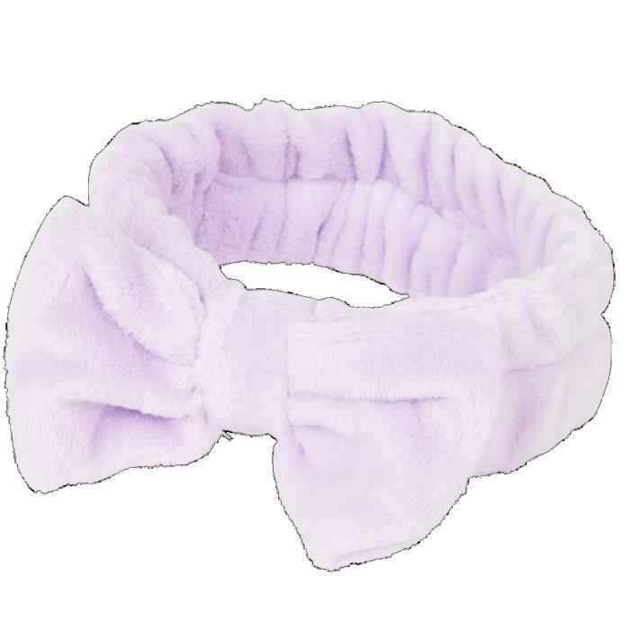BETTY'S Bandeau violet claire Bandeau cosmétique serre tête